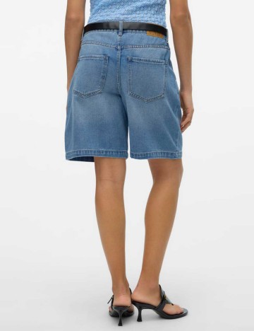 Pantaloni scurți de blugi Vero Moda, albastru