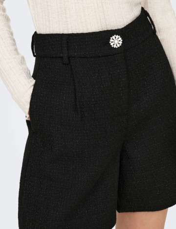 Pantaloni scurți Only, negru