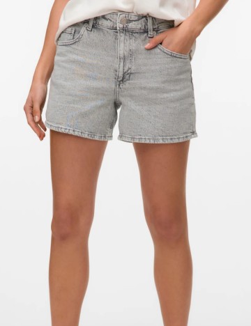 Pantaloni scurți Vero Moda, gri