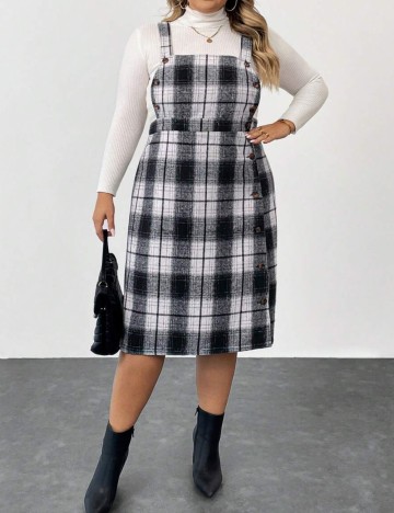 Sarafan Shein Curve+, mix culori