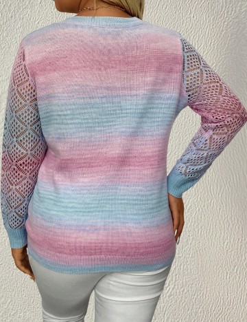 Bluză Shein Curve+, mix culori