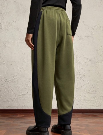 Pantaloni Shein MANFINITY, kaki