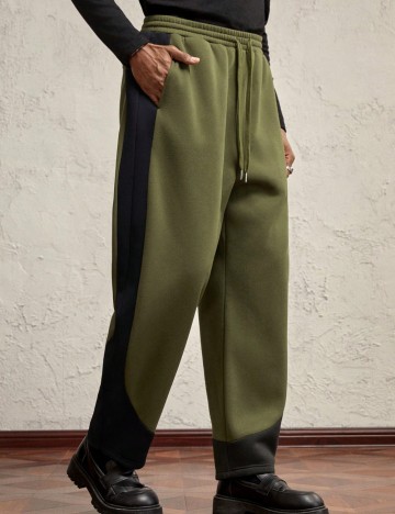 Pantaloni Shein MANFINITY, kaki