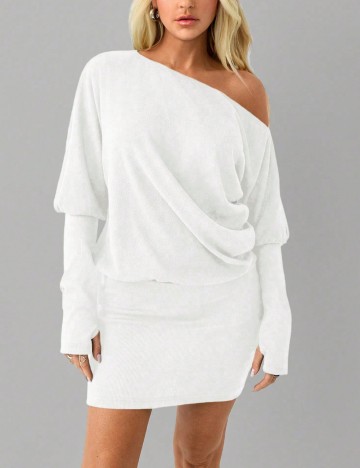 Rochie mini Shein, alb