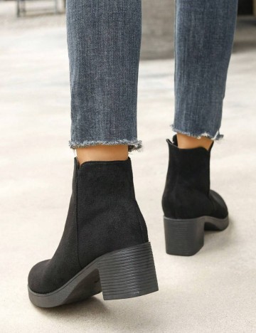 Botine Shein, negru