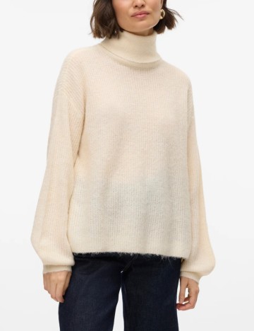 Pulover Vero Moda, crem