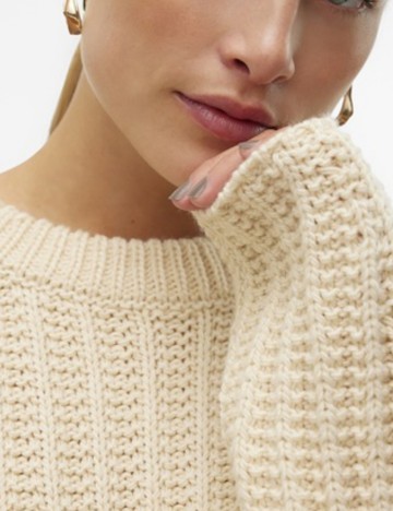 Pulover Vero Moda, crem