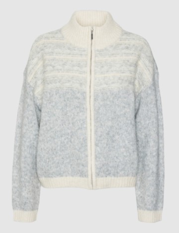 Pulover cu fermoar Vero Moda, mix culori