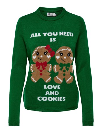 Pulover Only, verde