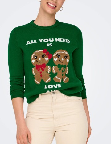 Pulover Only, verde