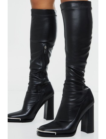 Cizme PRETTYLITTLETHING, negru