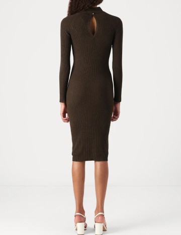 Rochie tricotată Vero Moda, maro