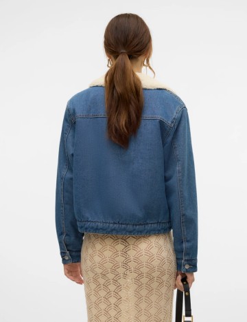 Jachetă De Blugi Vero Moda, albastru