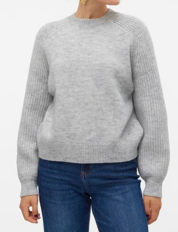 Pulover Vero Moda, gri