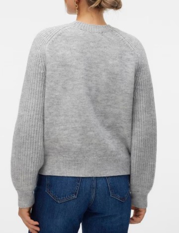 Pulover Vero Moda, gri