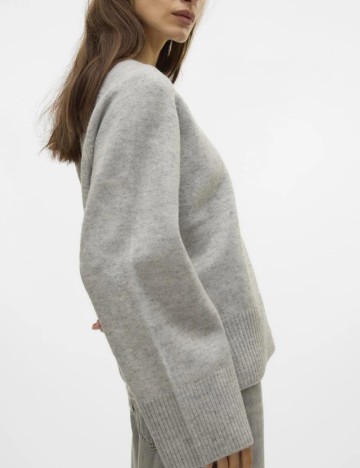Pulover AWARE by VERO MODA, gri