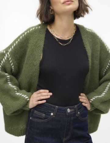 Cardigan Vero Moda, verde