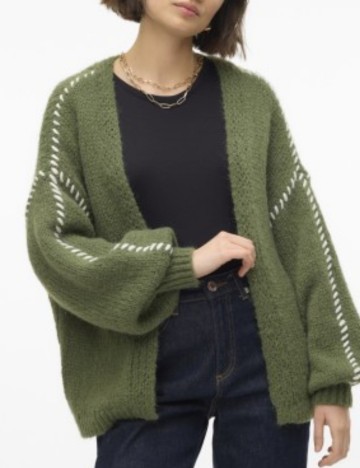 Cardigan Vero Moda, verde