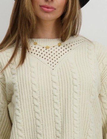 Pulover Vero Moda, crem