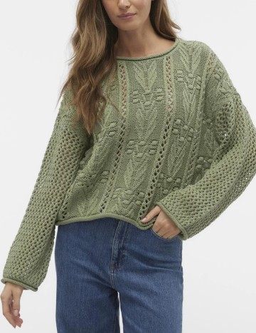 Pulover Vero Moda, verde