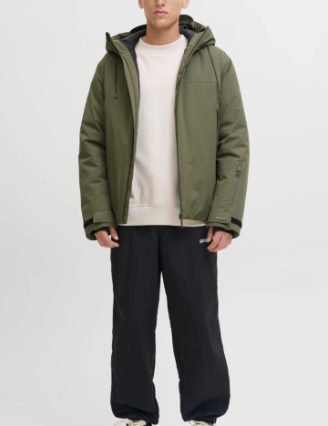 Jachetă Jack & Jones, verde