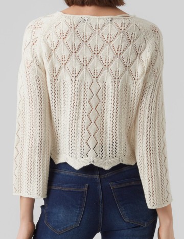Pulover Vero Moda, crem