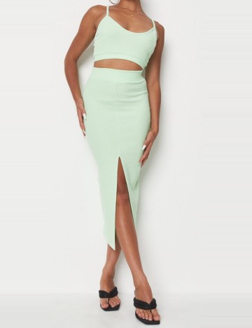 Top Missguided, verde