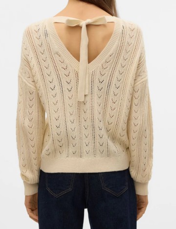 Pulover Vero Moda, crem