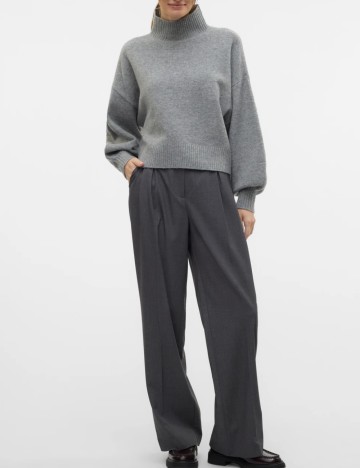 Pulover Vero Moda, gri