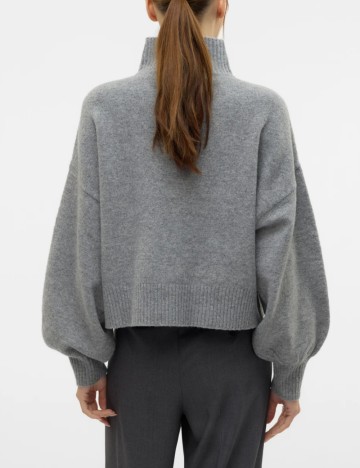 Pulover Vero Moda, gri