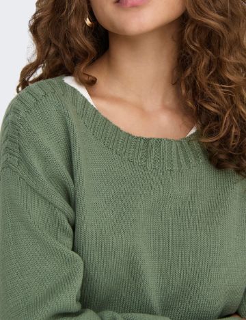 Pulover Jdy, verde
