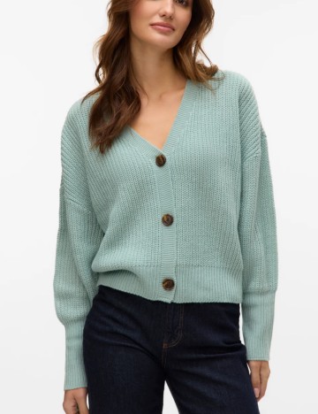 Cardigan Vero Moda, verde