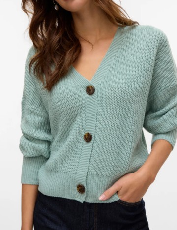 Cardigan Vero Moda, verde