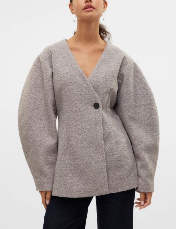 Jachetă AWARE by VERO MODA, gri