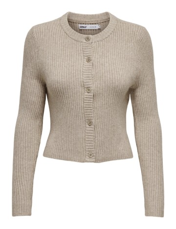 Pulover cu nasturi Only, bej