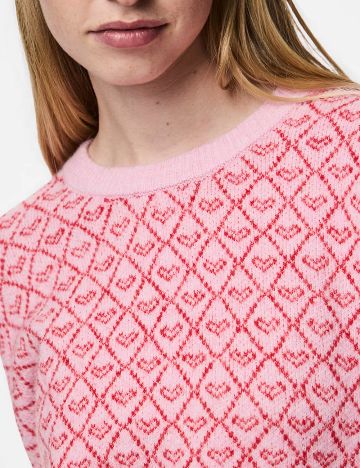 Pulover Pieces, mix culori