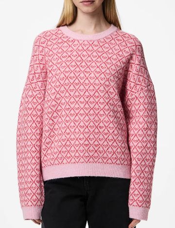 Pulover Pieces, mix culori