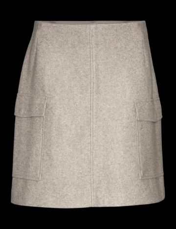 Fustă mini Vero Moda, bej