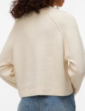 Pulover AWARE by VERO MODA, alb