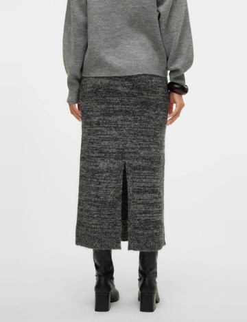 Fustă maxi Vero Moda, gri