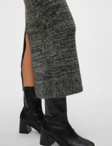 Fustă maxi Vero Moda, gri