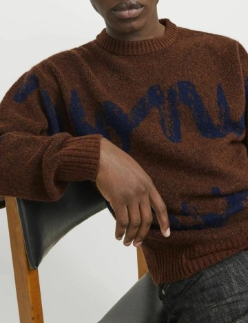 Pulover Jack & Jones, maro