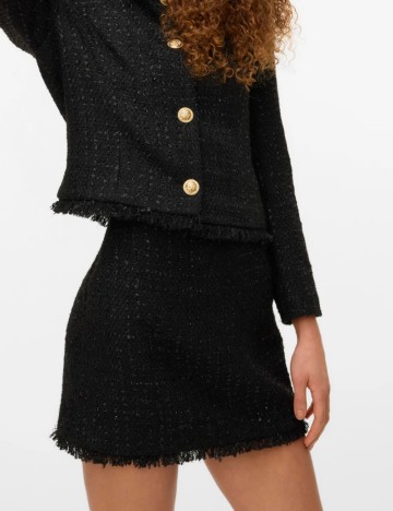 Fustă mini Vero Moda, negru