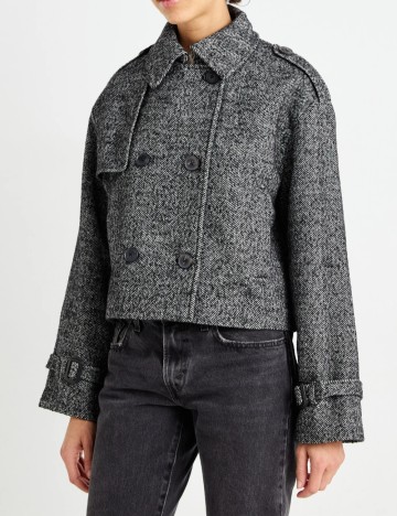 Trench scurt Vero Moda, mix culori