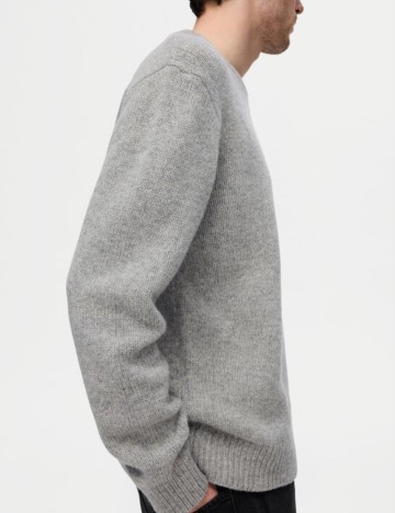 Pulover Selected, gri