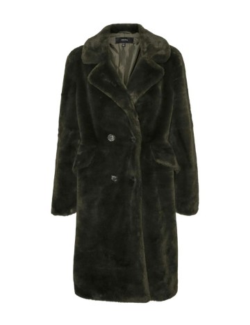 Haină De Blană Vero Moda, kaki