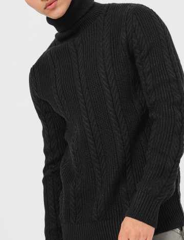 Pulover Jack & Jones, negru