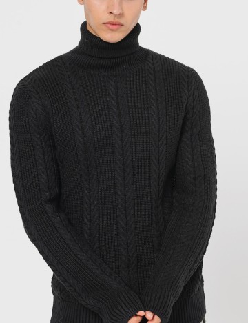 Pulover Jack & Jones, negru