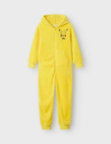 Salopeta Pijama Name It, galben