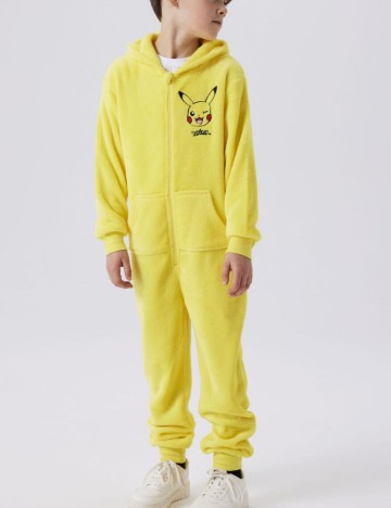 Salopeta Pijama Name It, galben